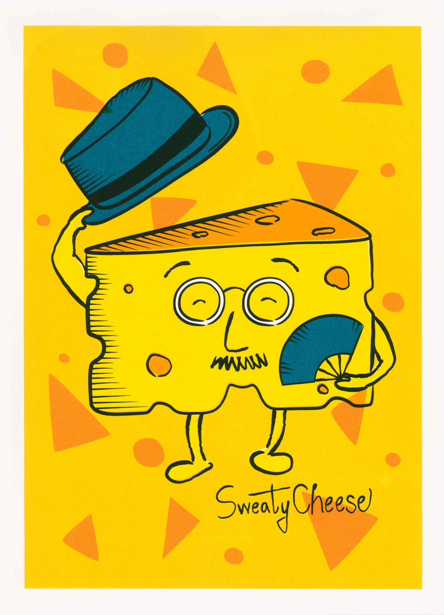 版画 Sweaty cheese